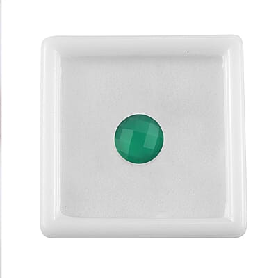Green Onyx (Rnd 10 mm) 2.64 ctw