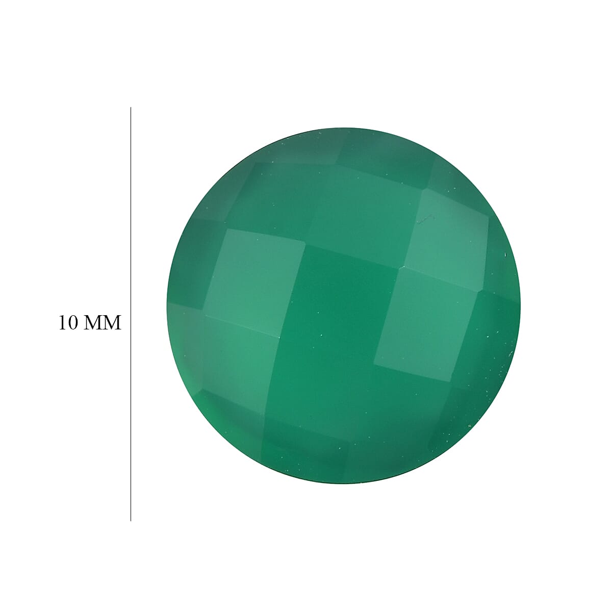 Green Onyx (Rnd 10 mm) 2.64 ctw image number 4