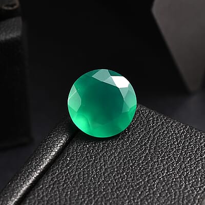 Green Onyx (Rnd 10 mm) 3.03 ctw