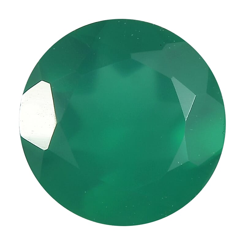 Green Onyx (Rnd 7 mm) 0.95 ctw