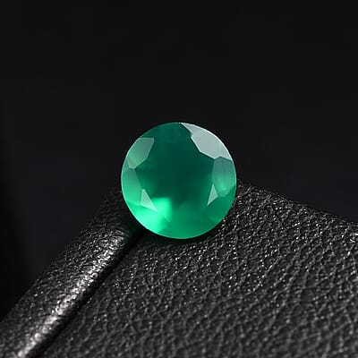 Green Onyx (Rnd 7 mm) 0.95 ctw