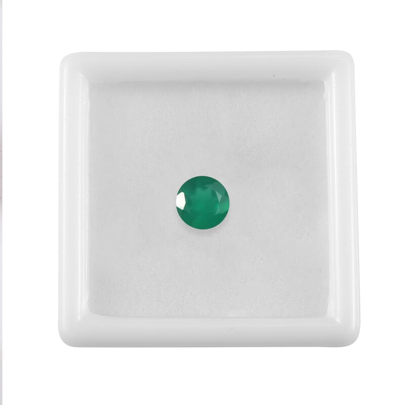 Green Onyx (Rnd 7 mm) 0.95 ctw