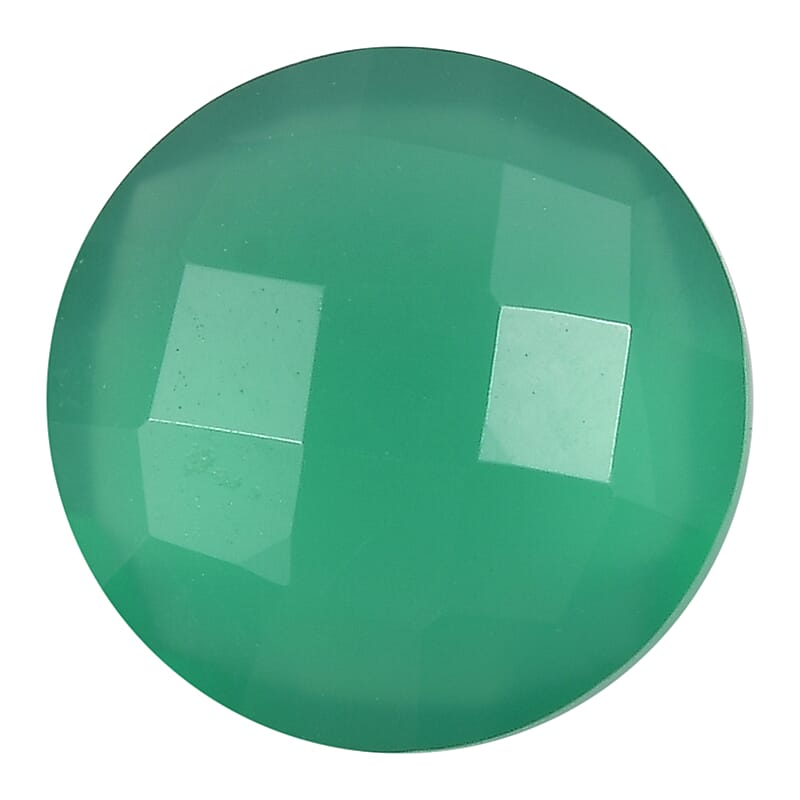 Green Onyx (Rnd 8 mm) 1.30 ctw