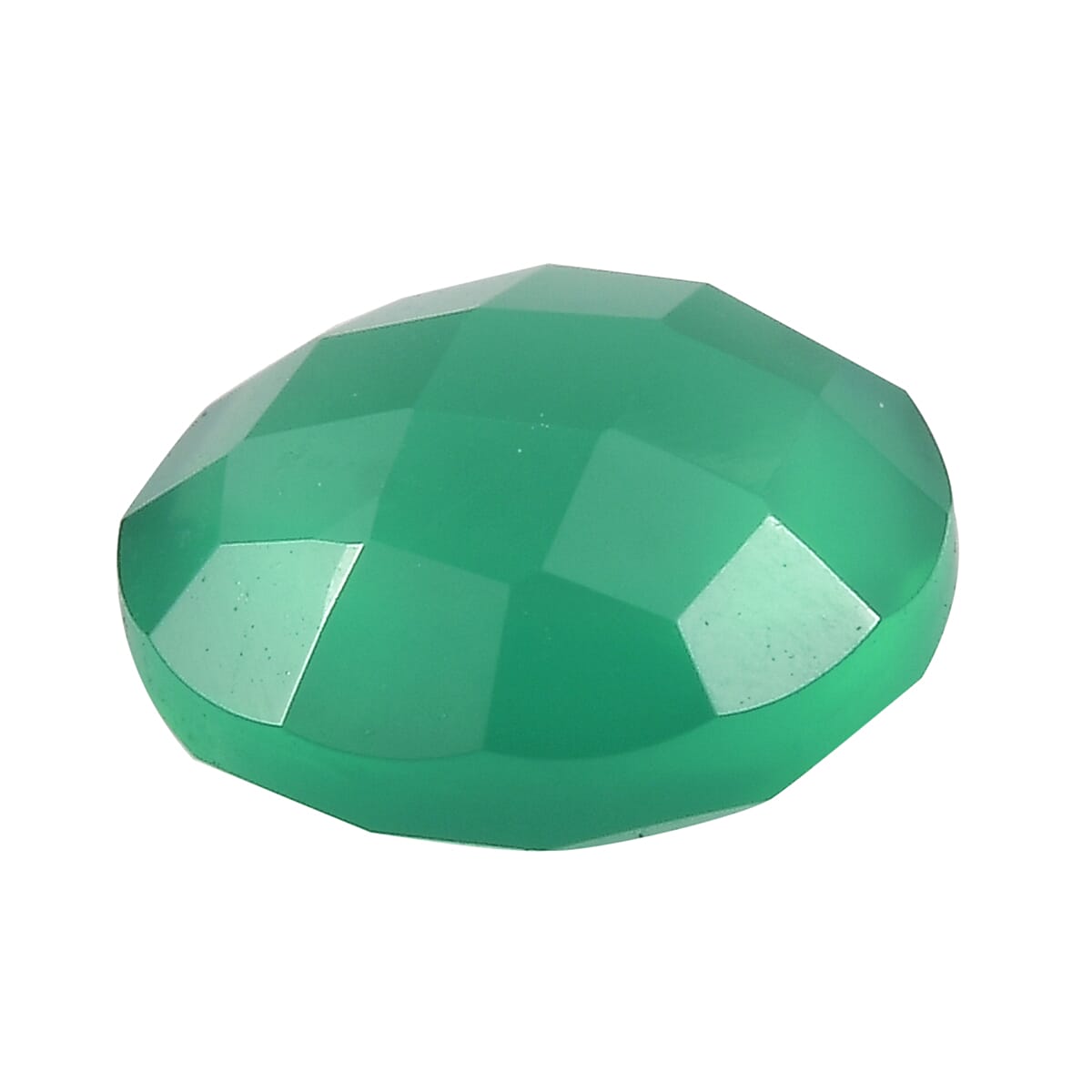 Green Onyx (Rnd 8 mm) 1.30 ctw image number 2