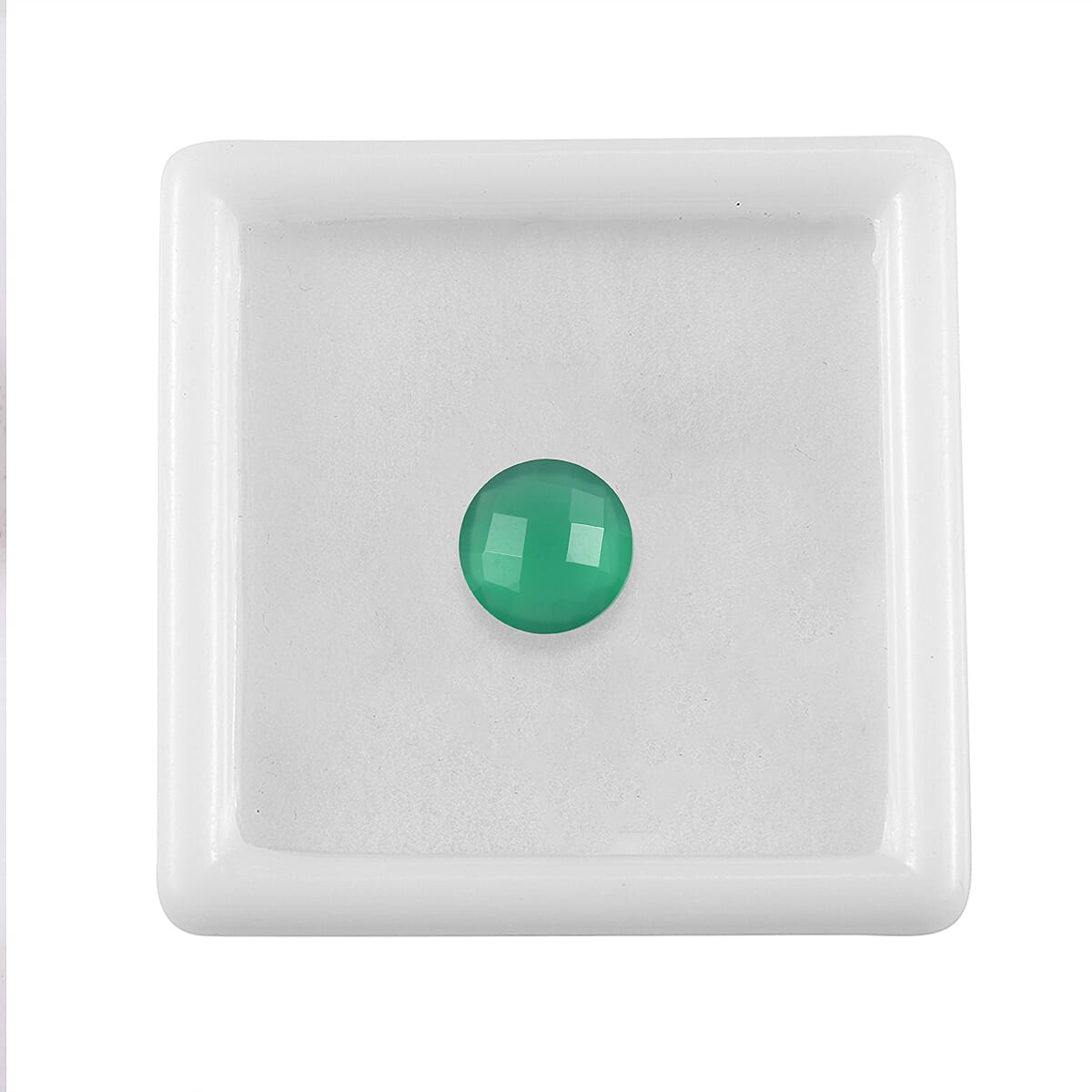 Green Onyx (Rnd 8 mm) 1.30 ctw image number 3