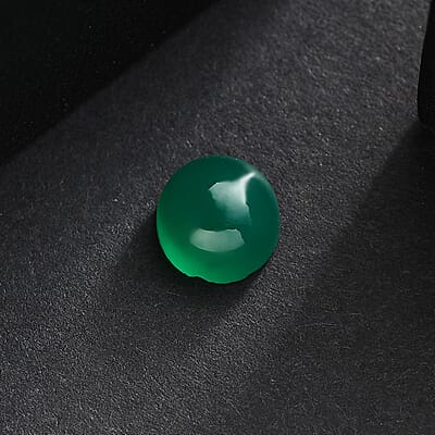 Green Onyx (Rnd 8 mm) 1.94 ctw