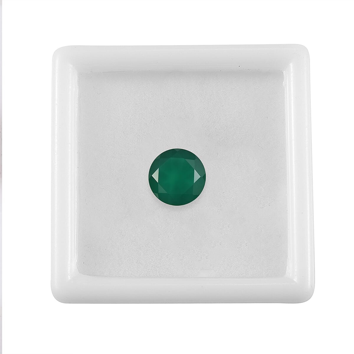 Green Onyx (Rnd 9 mm) 2.04 ctw image number 3