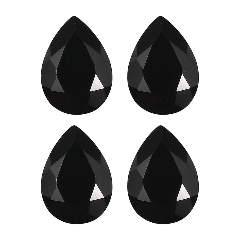 Black Onyx (Pear 7x5 mm) 2.17 ctw
