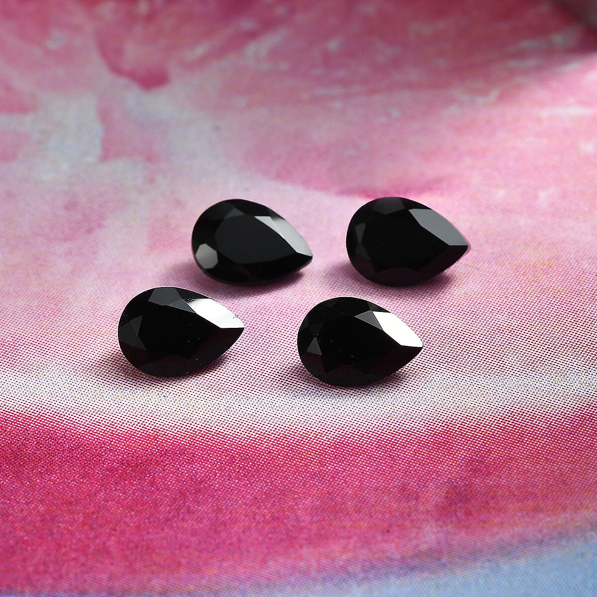 Black Onyx (Pear 7x5 mm) 2.17 ctw image number 1