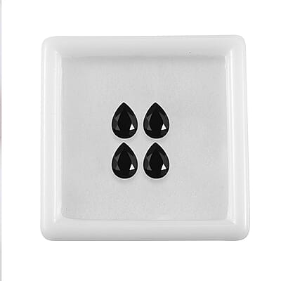 Black Onyx (Pear 7x5 mm) 2.17 ctw