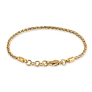 Doorbuster D'Joy Bali Legacy Padian Chain Bracelet in 22K Vermeil Yellow Gold Over Sterling Silver (8.00 In) 7.50 Grams