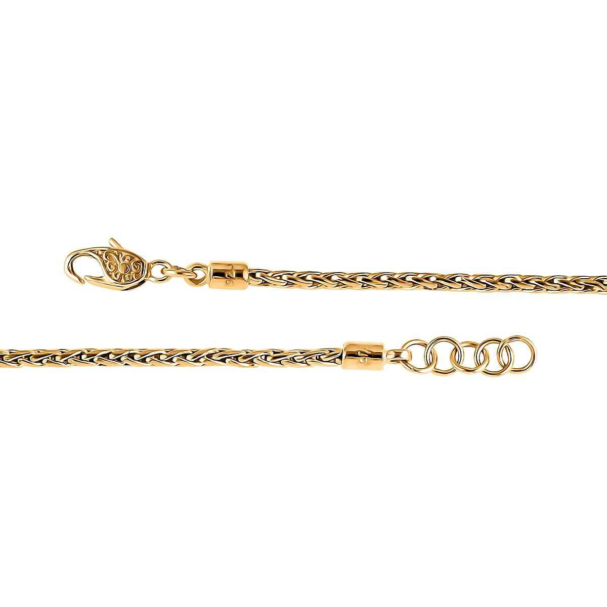 Doorbuster D'Joy Bali Legacy Padian Chain Bracelet in 22K Vermeil Yellow Gold Over Sterling Silver (8.00 In) 7.50 Grams image number 4