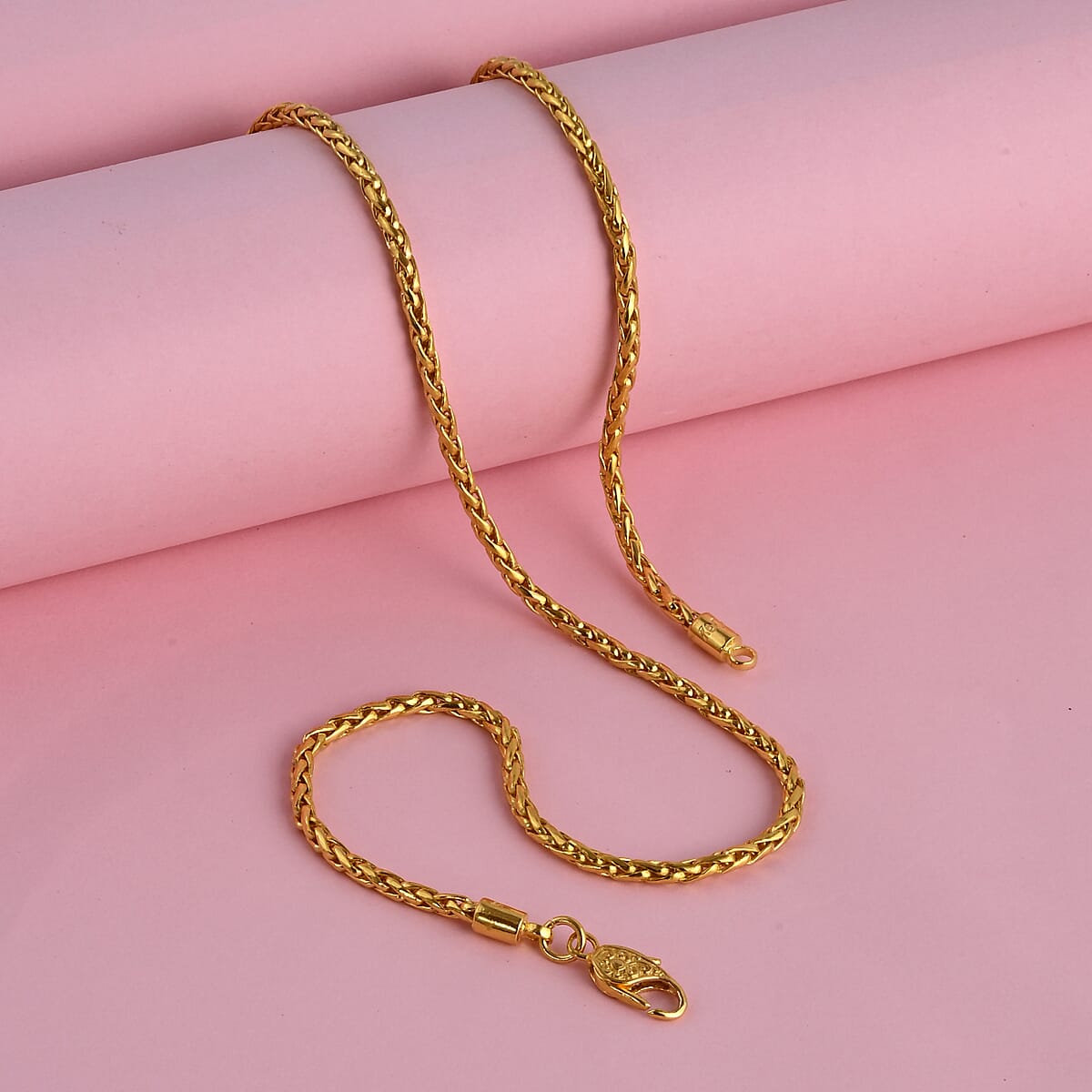 Doorbuster D'Joy Bali Legacy Padian Chain Necklace in 22K Vermeil Yellow Gold Over Sterling Silver 17.75 Grams 20 Inches image number 1