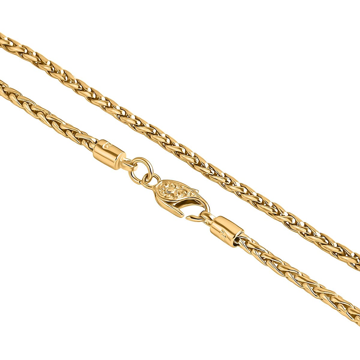 Doorbuster D'Joy Bali Legacy Padian Chain Necklace in 22K Vermeil Yellow Gold Over Sterling Silver 17.75 Grams 20 Inches image number 3
