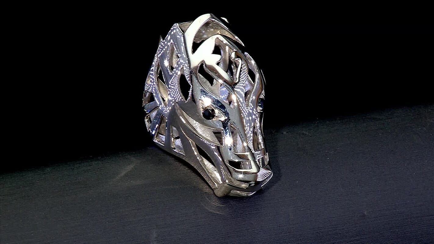 Doorbuster D'Joy Bali Legacy Thai Black Spinel Ring in Sterling Silver (Size 10.0) 0.20 ctw