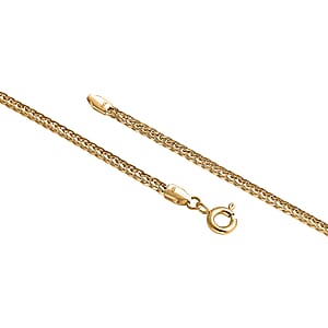 Doorbuster Triple Spiga Chain Bracelet in 18K Yellow Gold (6.50 In) 0.90 Grams