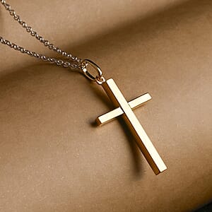 Doorbuster Cross Pendant without Chain in 10K Yellow Gold 0.75 Grams