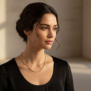 Doorbuster Rope Chain Necklace in 10K Yellow Gold 3.10 Grams 20 Inches