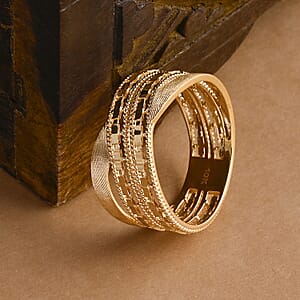 10K Yellow Gold Weave Ring 3.08 Grams (Size 10.0)