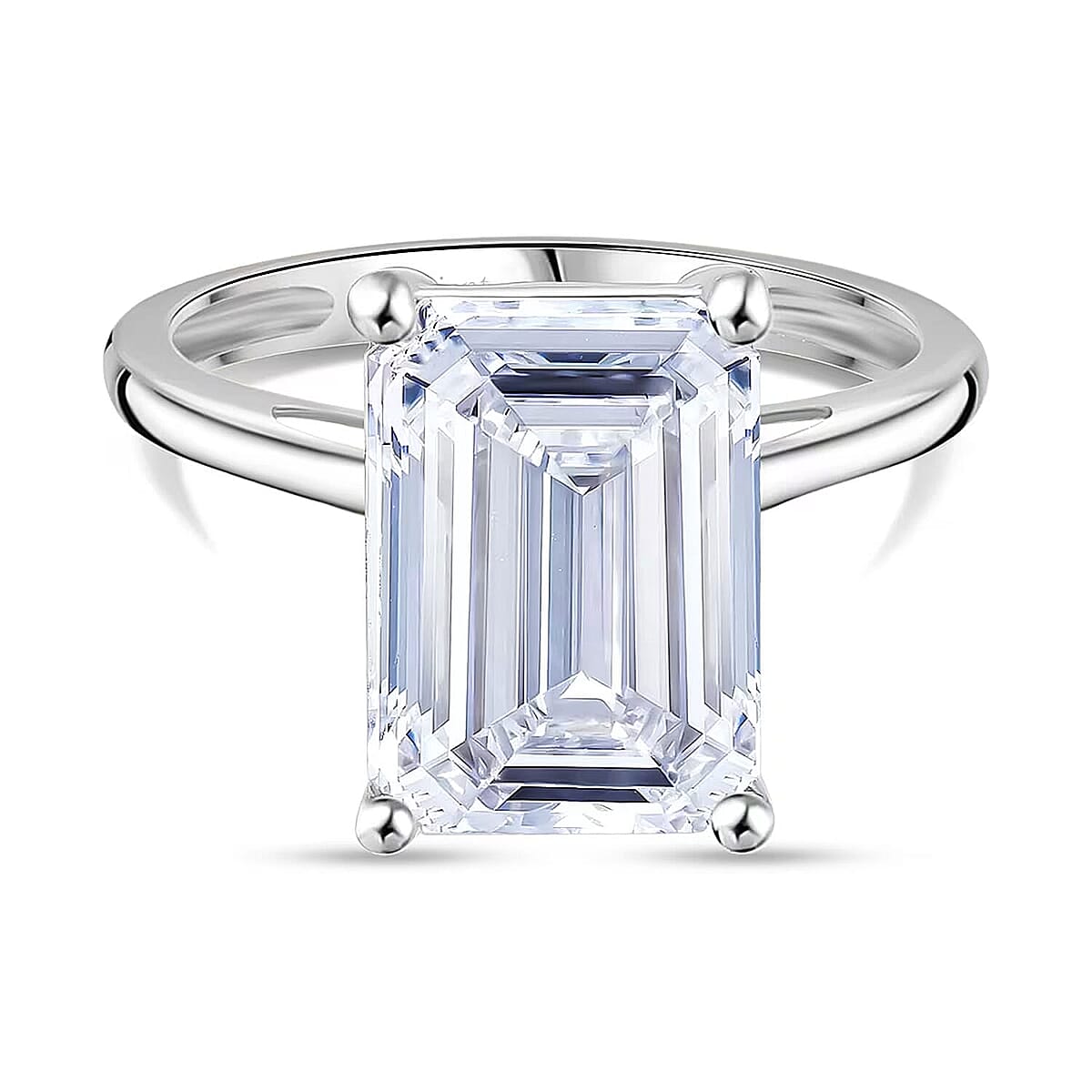 IGI Certified Luxuriant Lab Grown Diamond G VS 3.00 ctw Solitaire Ring in 950 Platinum (Size 10.0) 5 Grams (Ships in 10-12 Days) image number 0