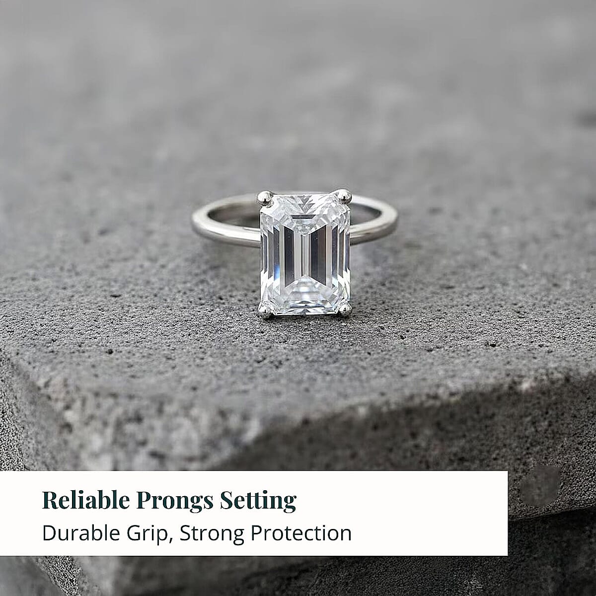 IGI Certified Luxuriant Lab Grown Diamond G VS 3.00 ctw Solitaire Ring in 950 Platinum (Size 10.0) 5 Grams (Ships in 10-12 Days) image number 5