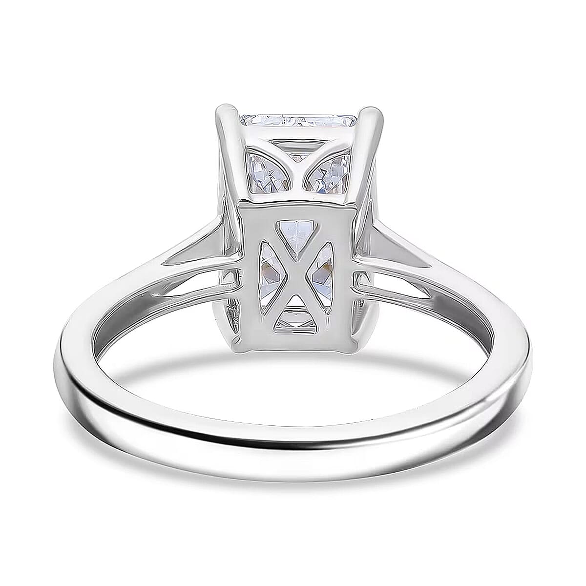 IGI Certified Luxuriant Lab Grown Diamond G VS 3.00 ctw Solitaire Ring in 950 Platinum (Size 10.0) 5 Grams (Ships in 10-12 Days) image number 8