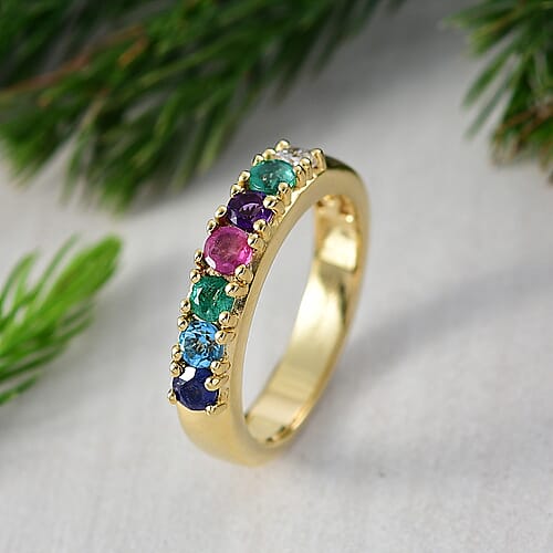 Yellow Gold Over Sterling Silver / 5 - Product card gallery slide 2 (9433014239487)