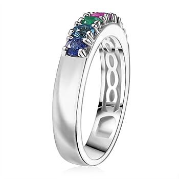 Rhodium Over Sterling Silver / 8 - Product card gallery slide 4 (10178255585593)