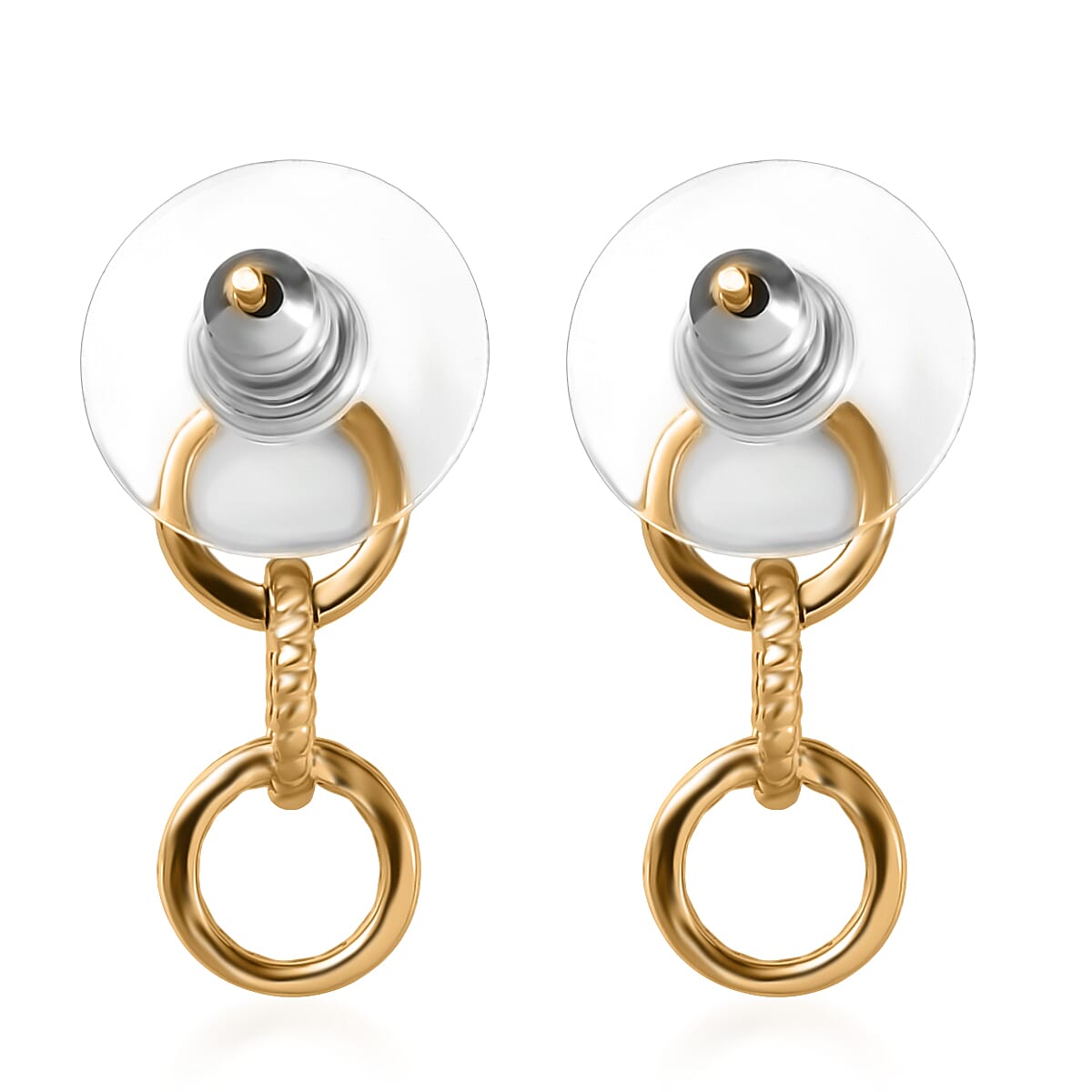 D'Joy Passport to Israel Earrings in 18K Vermeil Yellow Over Sterling Silver 2.35 Grams image number 5