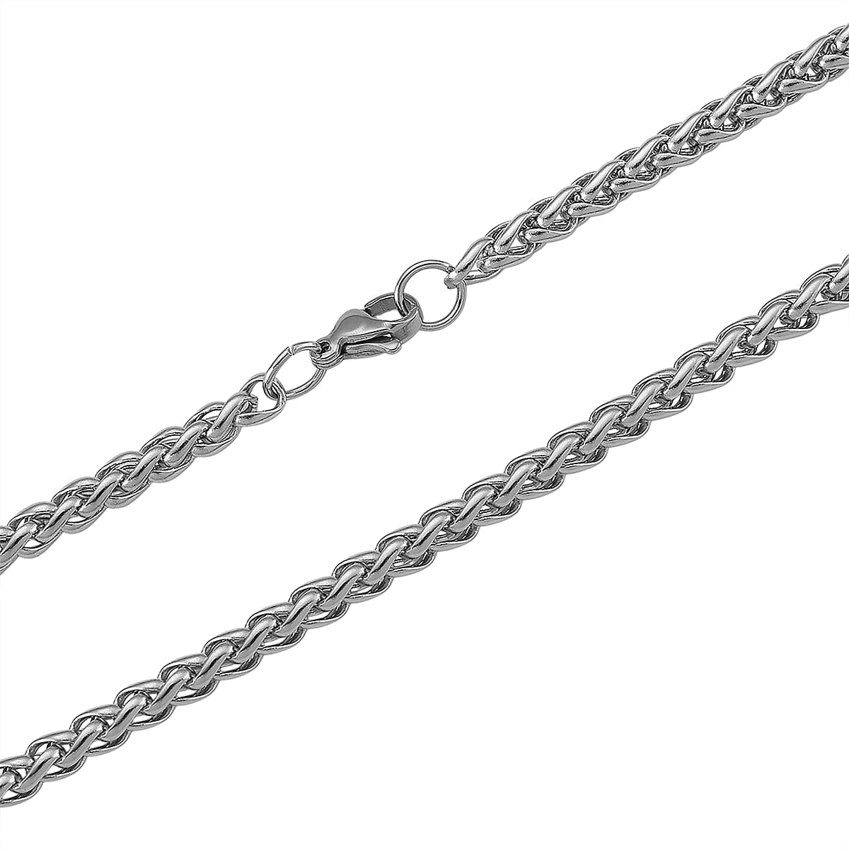 S9 Smart Multi -functional Black Smart Watch with Black Silicone Strap and Whistle Pendant Necklace (36 Inches) in Silvertone image number 8