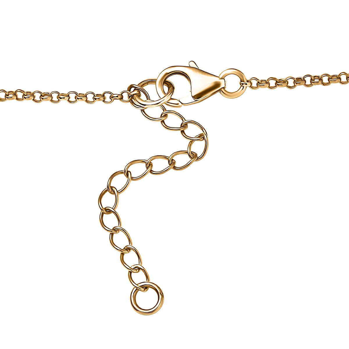 D'Joy Passport to Turkey Fancy Necklace in 18K Vermeil Yellow Gold Over Sterling Silver 19 Grams 18 Inches image number 4