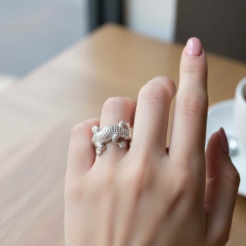 D'Joy Ring in Sterling Silver (Size 9)