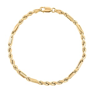 3mm Milano Chain Bracelet in 10K Yellow Gold (8.00 In) 2.40 Grams