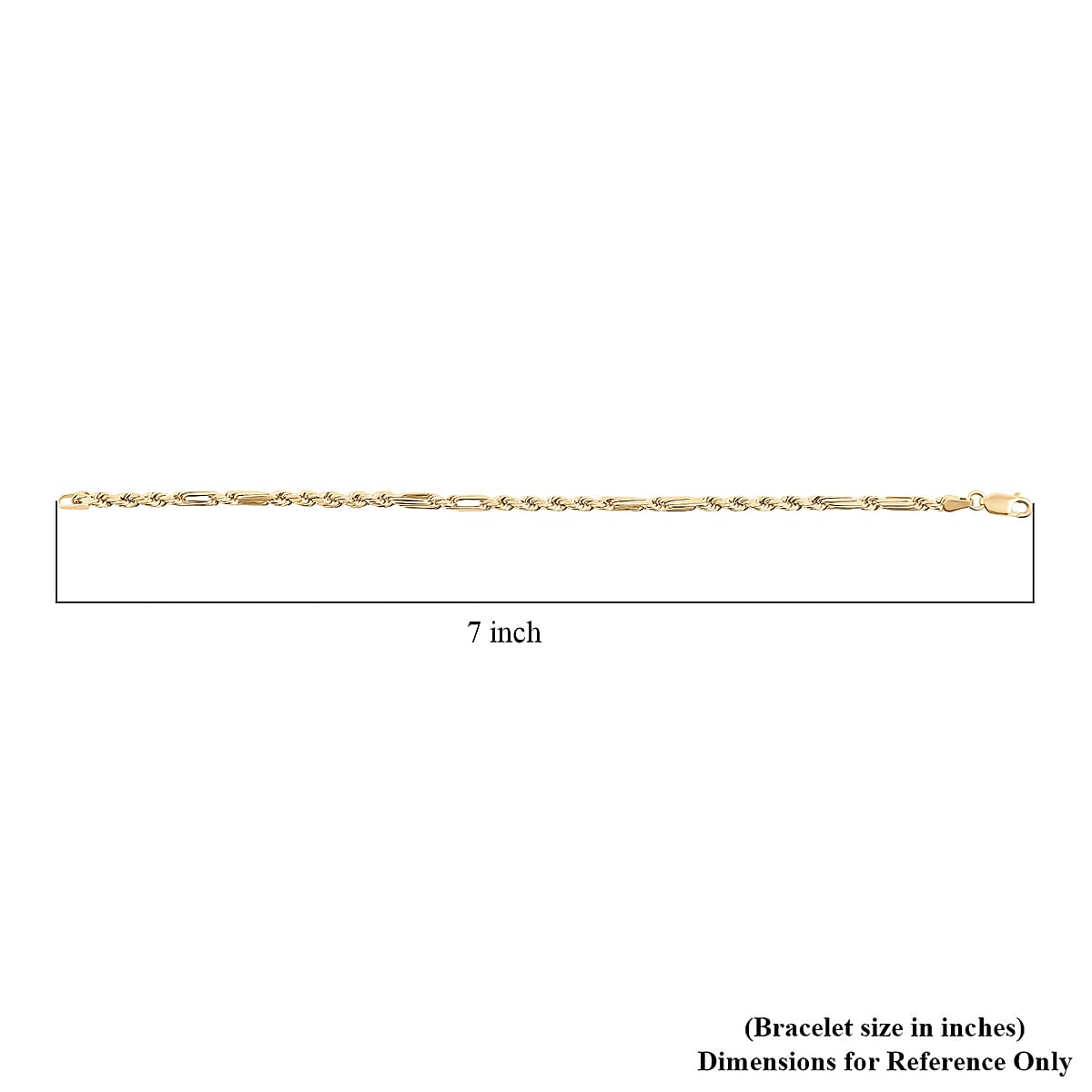 3mm Milano Chain Bracelet in 10K Yellow Gold (8.00 In) 2.40 Grams image number 3