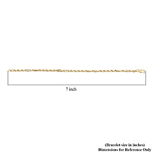 3mm Milano Chain Bracelet in 10K Yellow Gold (8.00 In) 2.40 Grams