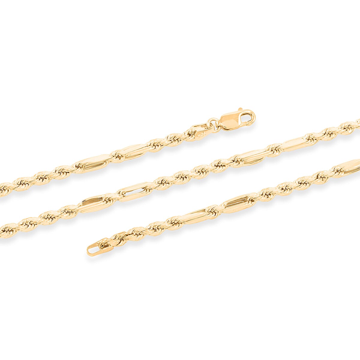 3mm Milano Chain Necklace in 10K Yellow Gold 5.98 Grams 24 Inches image number 3