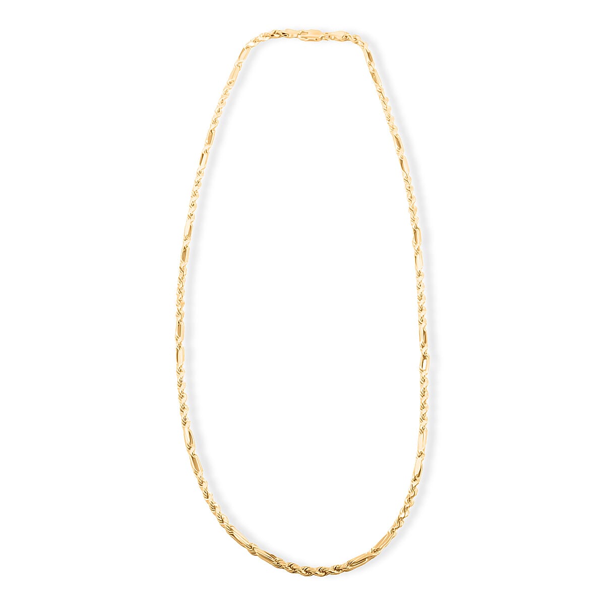 3mm Milano Chain Necklace in 10K Yellow Gold 5.98 Grams 24 Inches image number 4