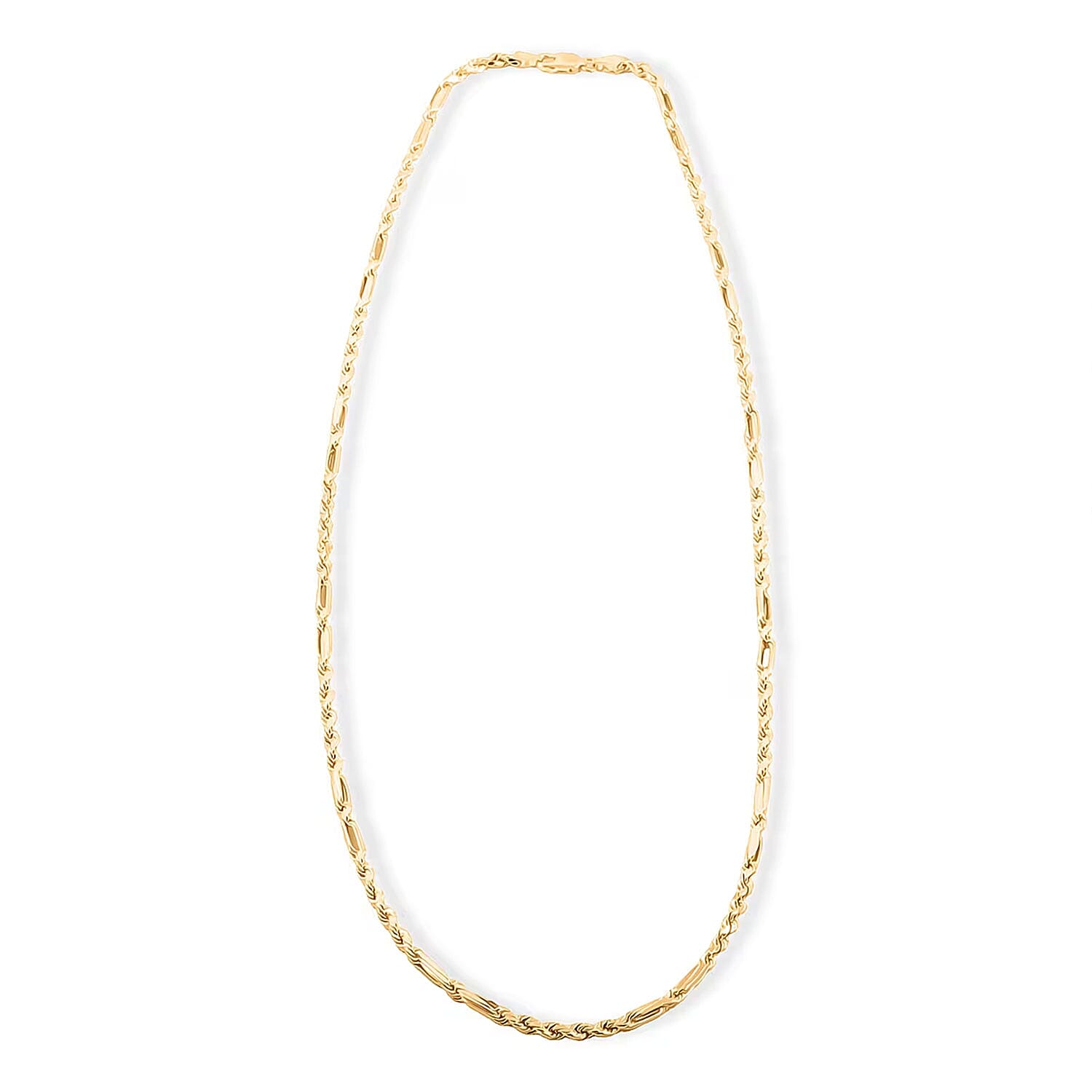 3mm Milano Chain Necklace in 10K Yellow Gold 6.2 Grams 24 Inches