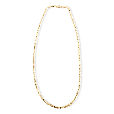 3mm Milano Chain Necklace in 10K Yellow Gold 6.2 Grams 24 Inches