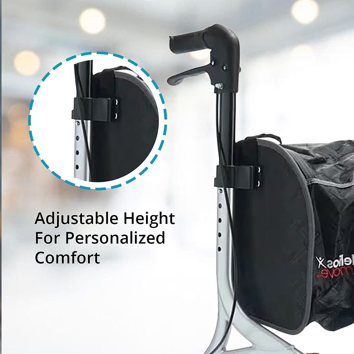 Closeout Helios 3-Wheel Walker -Silver image number 4