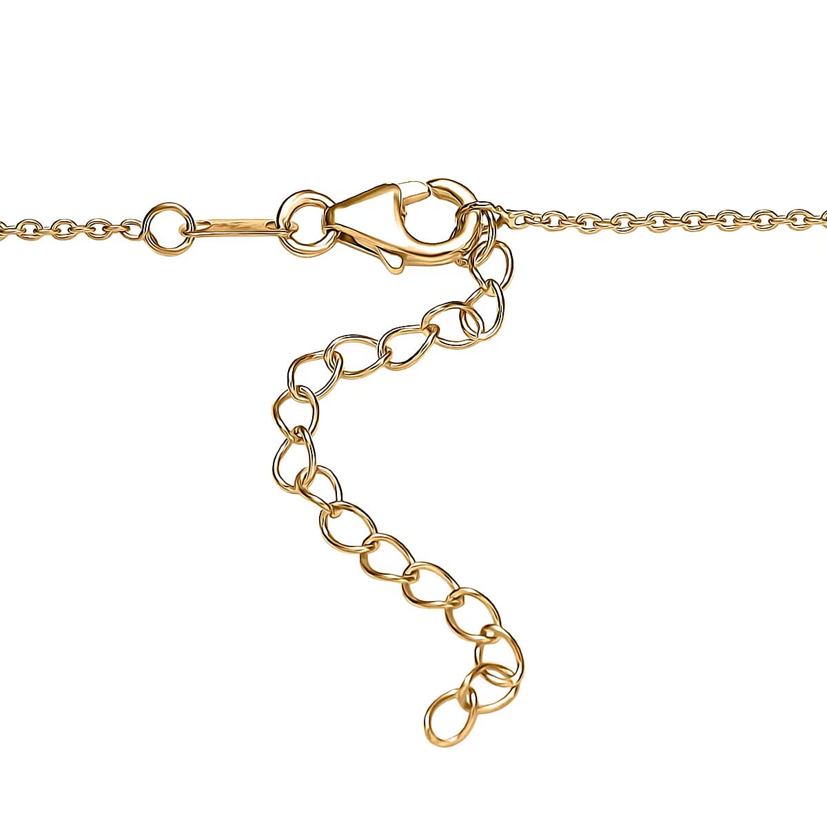 Luxuriant Lab Grown Diamond G-H SI 0.25 ctw Necklace in 18K Vermeil Yellow Gold Over Sterling Silver 18 Inches image number 7