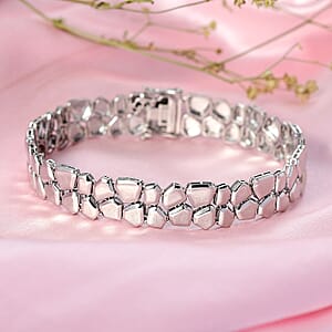 Doorbuster Pebble Path Bracelet in 950 Palladium 15 Grams (7.00 In)