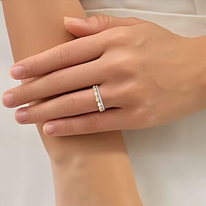 Modani 14K White and Yellow Gold Natural Yellow Diamond (SI), White Diamond (SI) Ring (Size 10.5) 0.86 ctw