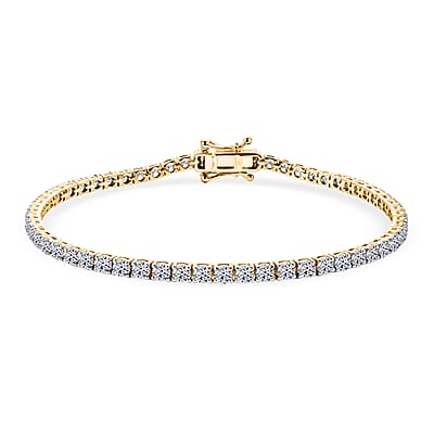 Yellow Gold Over Sterling Silver / 7.25 Inches - Product card gallery slide 1 (10178259419449)