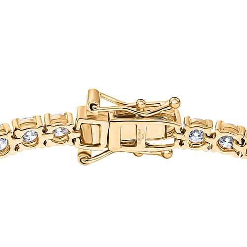Yellow Gold Over Sterling Silver / 7.25 Inches - Product card gallery slide 4 (9433065914623)