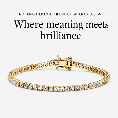 Yellow Gold Over Sterling Silver / 6.5 Inches - Product card gallery slide 3 (10178259419449)
