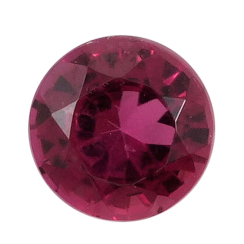 AAAA Ouro Fino Rubellite (Rnd 6 mm) 1.00 ctw