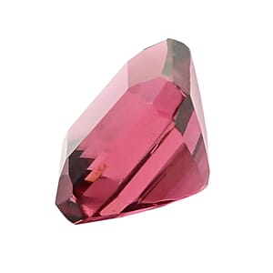 Asscher Cut AAAA Ouro Fino Rubellite (Sqr 6x6 mm) 1.00 ctw