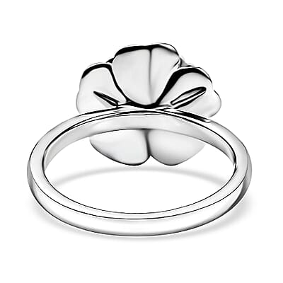 Rhapsody 950 Platinum Camellia Bloom Ring 8.30 Grams (Size 10.0)