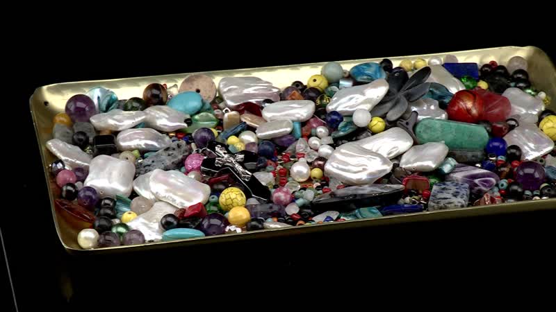 Assorted Loose Beads 1 lbs Bag